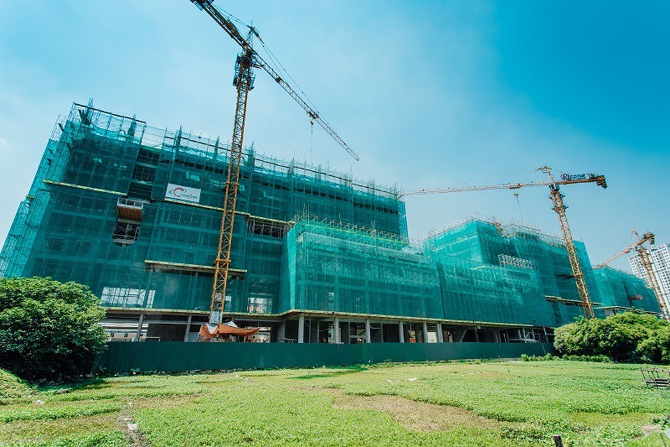 Tiến độ dự án – bảo chứng “vàng” hấp dẫn khách mua - 2 Kosmo Tây Hồ gồm 3 tòa tháp cao 21, 29, 35 tầng