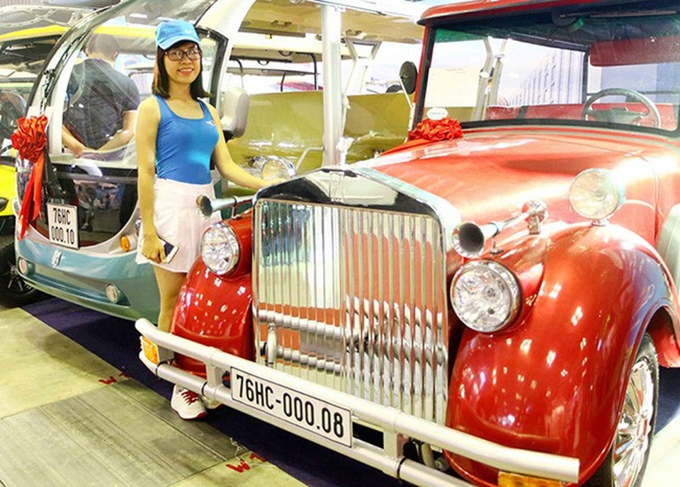 Khai mạc triển lãm Saigon Autotech 2018 - 3
Xe ôtô điện thử nghiệm của một doanh nghiệp tại Saigon Autotech 2018
