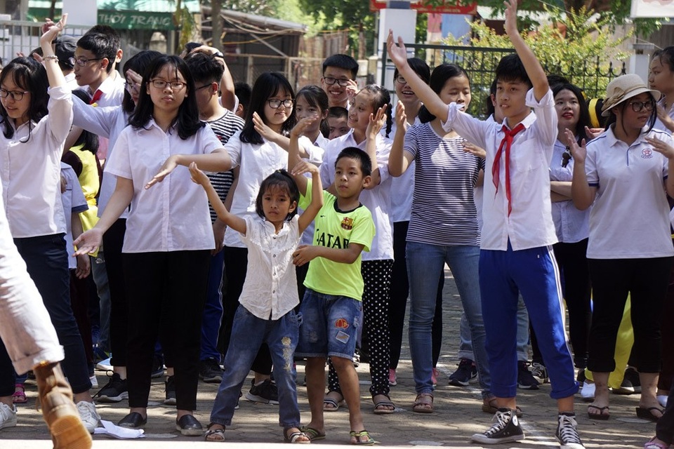 Lễ bế giảng đặc biệt của học sinh khiếm thính ở Hà Nội - 12 Lễ bế giảng đặc biệt của học sinh khiếm thính ở Hà Nội - 12