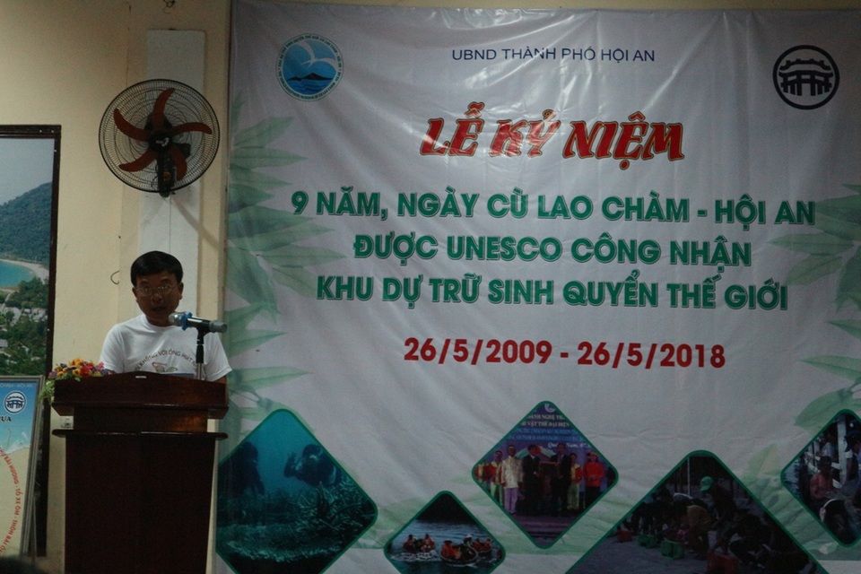 Cù Lao Chàm phát động “Không sử dụng ống hút nhựa” - 2 Ông Nguyễn Thế Hùng phát động Cù Lao Chàm nói không với ống hút nhựa