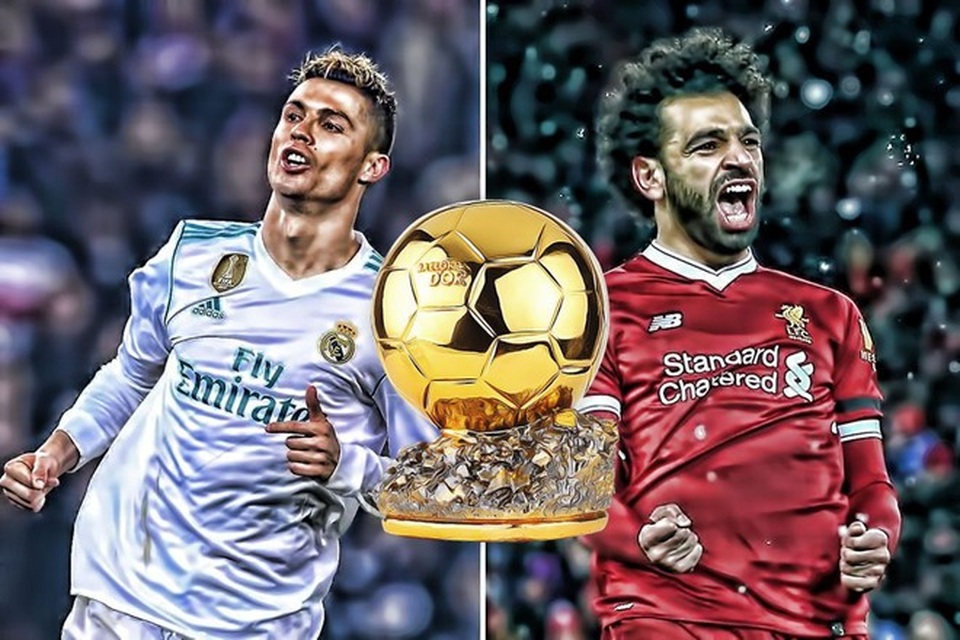 C.Ronaldo - Mohamed Salah: Cuộc chiến quyết định Quả bóng vàng? - 2 Kẻ chiến thắng trong trận đấu này sẽ có lợi thế trong cuộc đua giành Quả bóng vàng