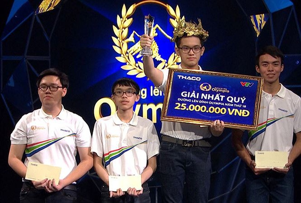 Suất thứ 3 dự Chung kết năm Đường lên đỉnh Olympia về với nam sinh Quảng Ninh - 2 Suất thứ 3 dự Chung kết năm Đường lên đỉnh Olympia về với nam sinh Quảng Ninh - 2