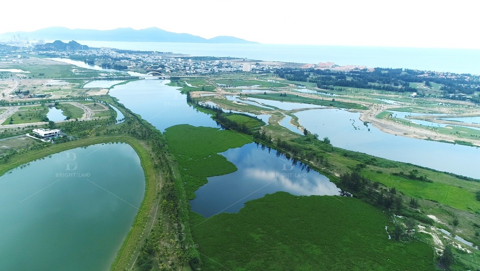 Cuộc chuyển mình mạnh mẽ của những khu đô thị mới bên dòng sông Cổ Cò - 1 Hình ảnh thực tế dòng sông Cổ Cò
