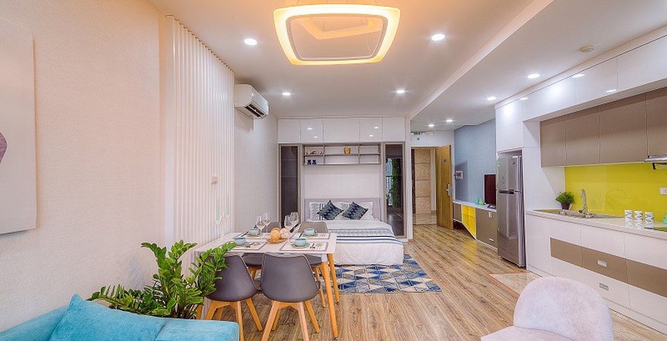 Căn hộ vừa Officetel vừa Condotel - mô hình mới lợi nhuận cao - 1 Căn hộ studio 36m2 thu hút các chuyên gia nước ngoài thuê để ở