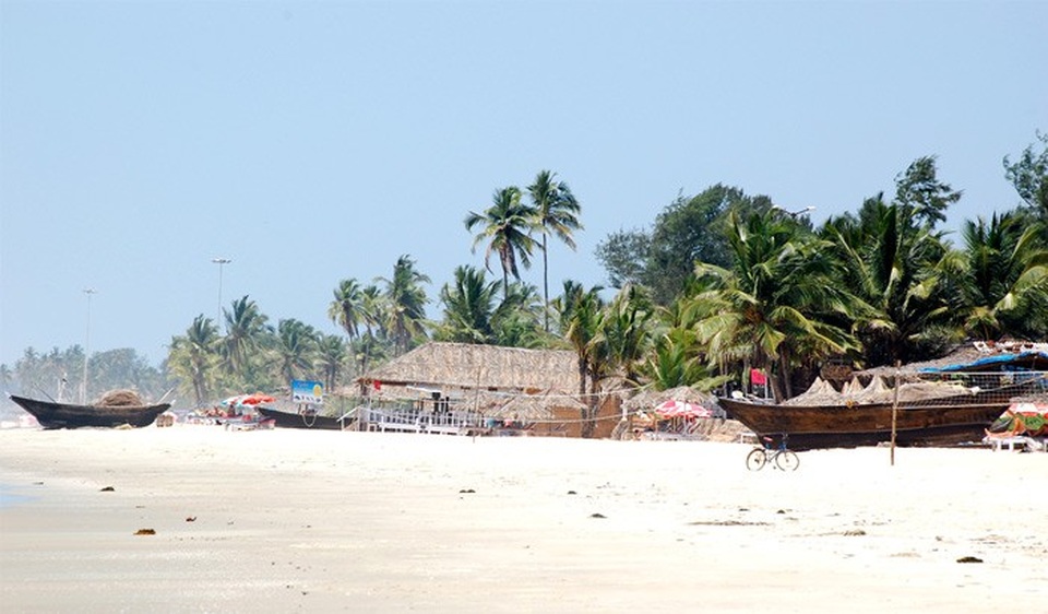 Nữ du khách bị cưỡng bức tập thể ở Ấn Độ - 1 Bãi biển Sernabatim nơi vụ tấn công tình dục xảy ra hôm 24/5 vừa qua