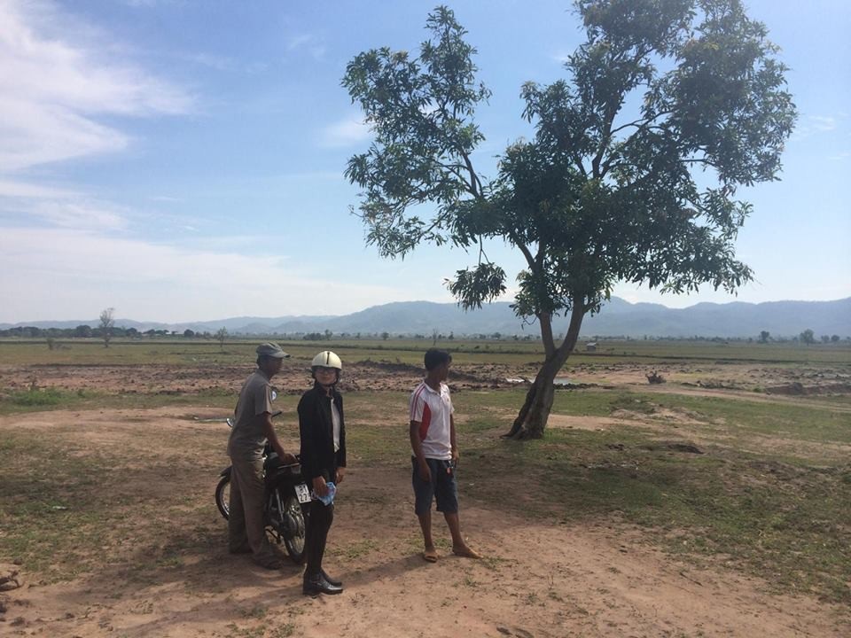 Hai ông cháu bị sét đánh tử vong khi đi chăn dê - 1 Hiện trường sự việc xảy ra