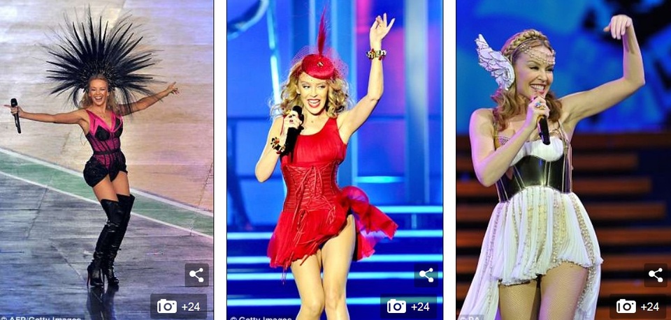 Nhìn lại những hình ảnh đẹp của Kylie Minogue - 3
Kylie Minogue - nhiều năm đứng vững trong làng nhạc nhờ phong cách trẻ trung và sôi động