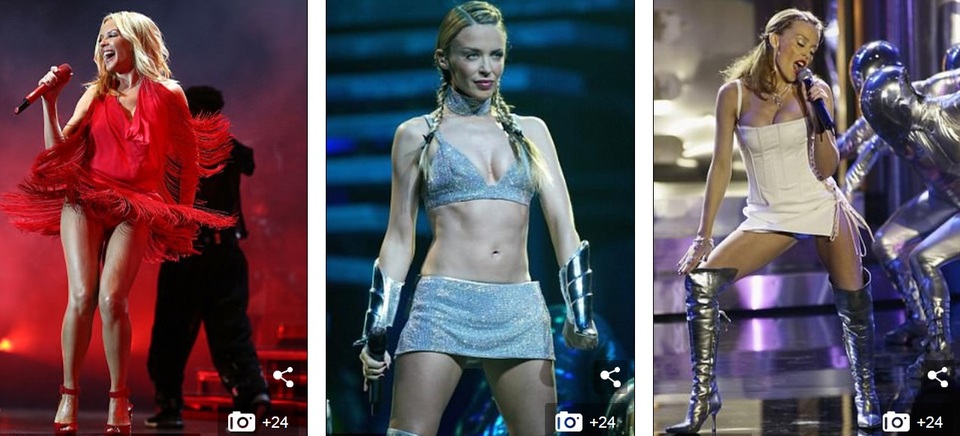 Nhìn lại những hình ảnh đẹp của Kylie Minogue - 9
Nữ ca sỹ nổi tiếng và giàu có hài lòng với vai trò một người bác của các cháu ruột