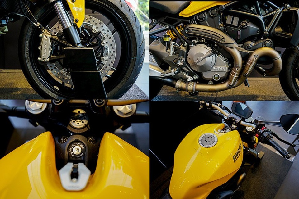 Ducati ra mắt Monster 821 phiên bản nâng cấp - 5 Ducati ra mắt Monster 821 phiên bản nâng cấp - 5