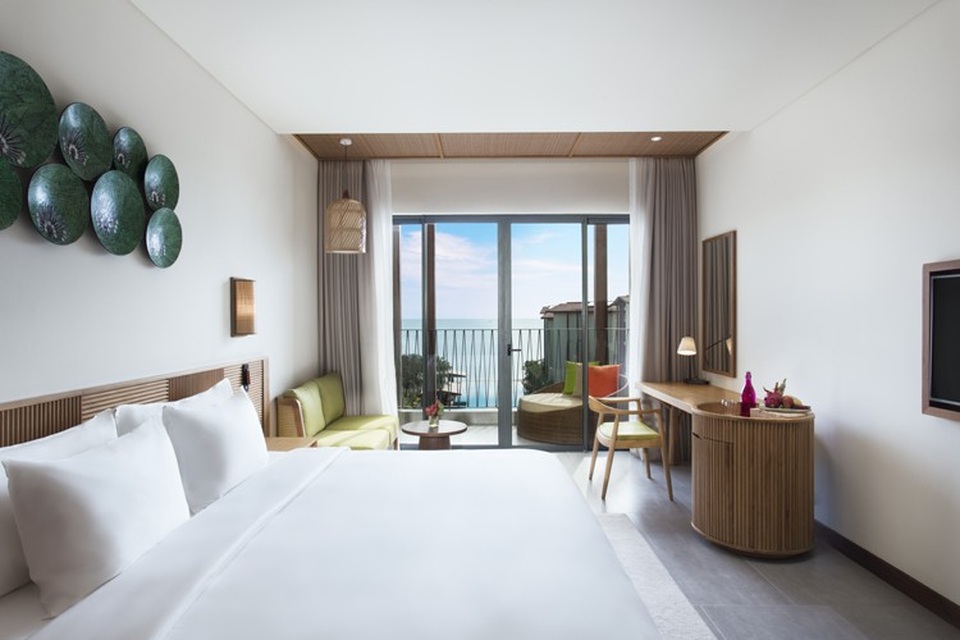 Dusit Princess Moonrise Beach Resort – Khu nghỉ dưỡng phong cách Thái Lan tại Phú Quốc - 2
Phòng ở tại Dusit Princess Moonrise Beach Resort có view hướng nhìn ra biển tuyệt đẹp.
