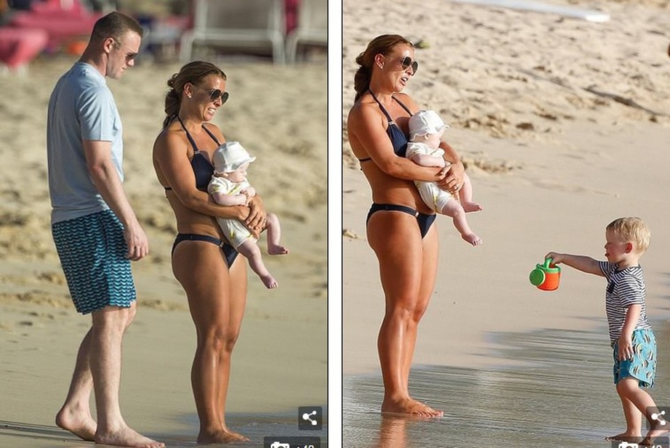 
Vợ chồng Rooney đã hàn gắn êm đẹp sau thời gian ngắn xích mích
