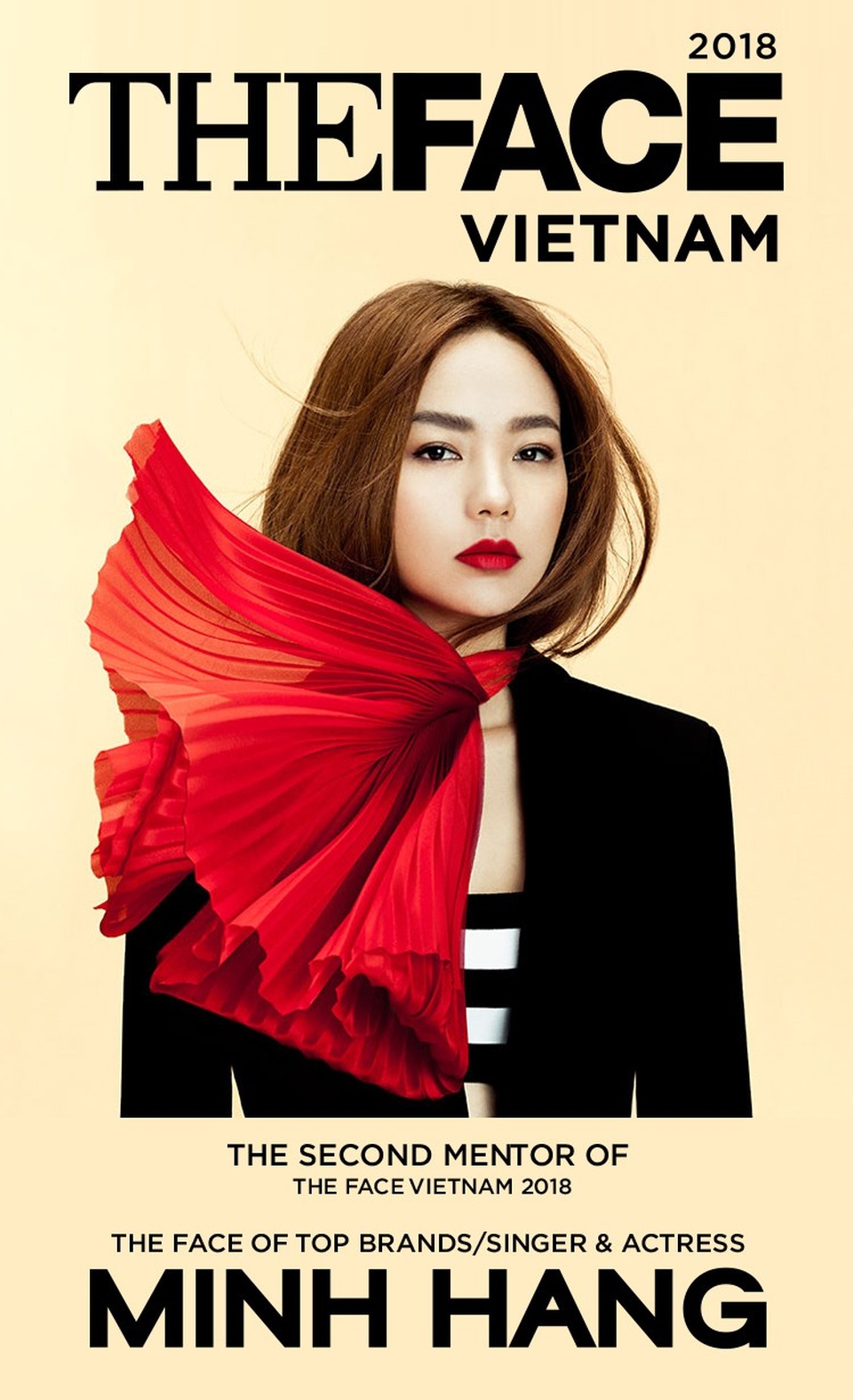 Hôm nay BTC chính thức công bố vị trí cố vấn chuyên môn (Mentor) thứ 2 của The Face 2018 là ca sĩ, diễn viên Minh Hằng. Thông tin này khiến nhiều người bất ngờ vì trước đó, trong mùa The Face 2017, Minh Hằng lên tiếng không làm huấn luyện viên vì một đàn chị gây sức ép với BTC không cho ngồi “ghế nóng” xôn xao showbiz.