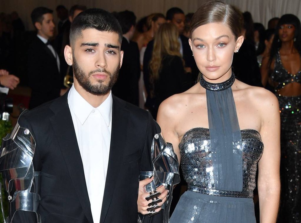 Chuyện tình “hợp tan, tan hợp” của các cặp đôi showbiz - 4 Nam ca sĩ Zayn Malik và người mẫu Gigi Hadid