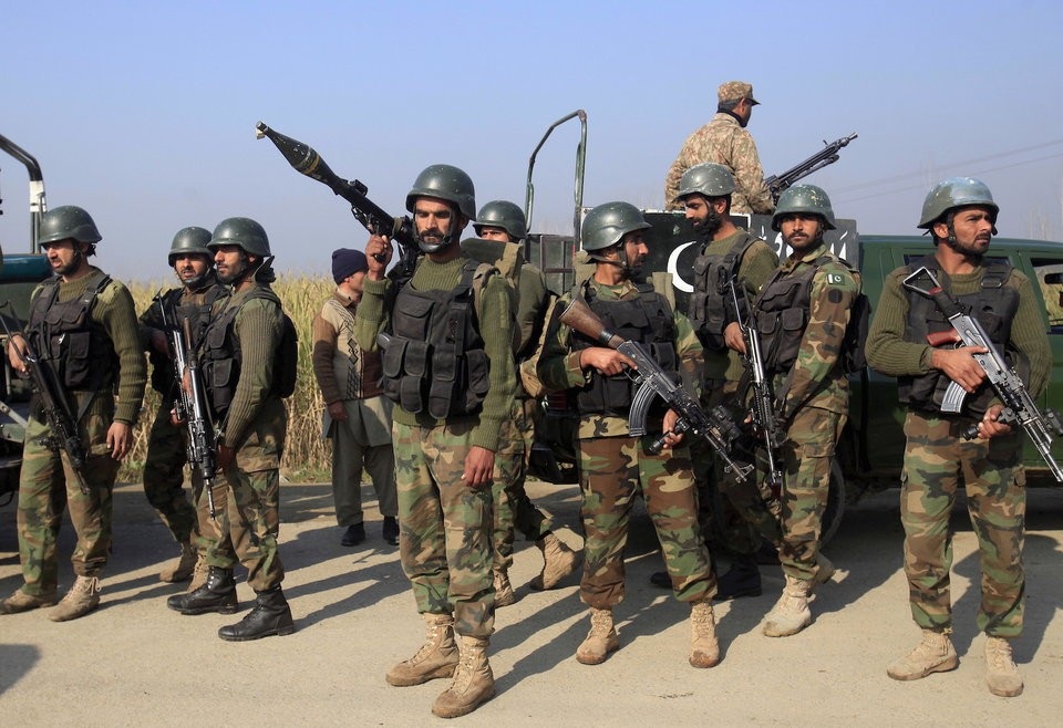Những quốc gia có quân số thường trực đông nhất thế giới - 6 Pakistan: 637.000 quân thường trực/hơn 204 triệu dân (Ảnh: Reuters)