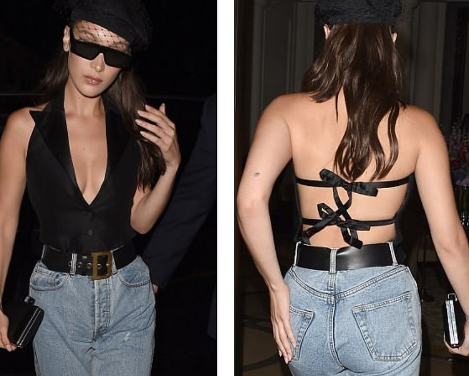 Bella Hadid sexy ra phố - 6
Người đẹp cao 1,74m khoe ngực căng tròn và làn da trắng mịn