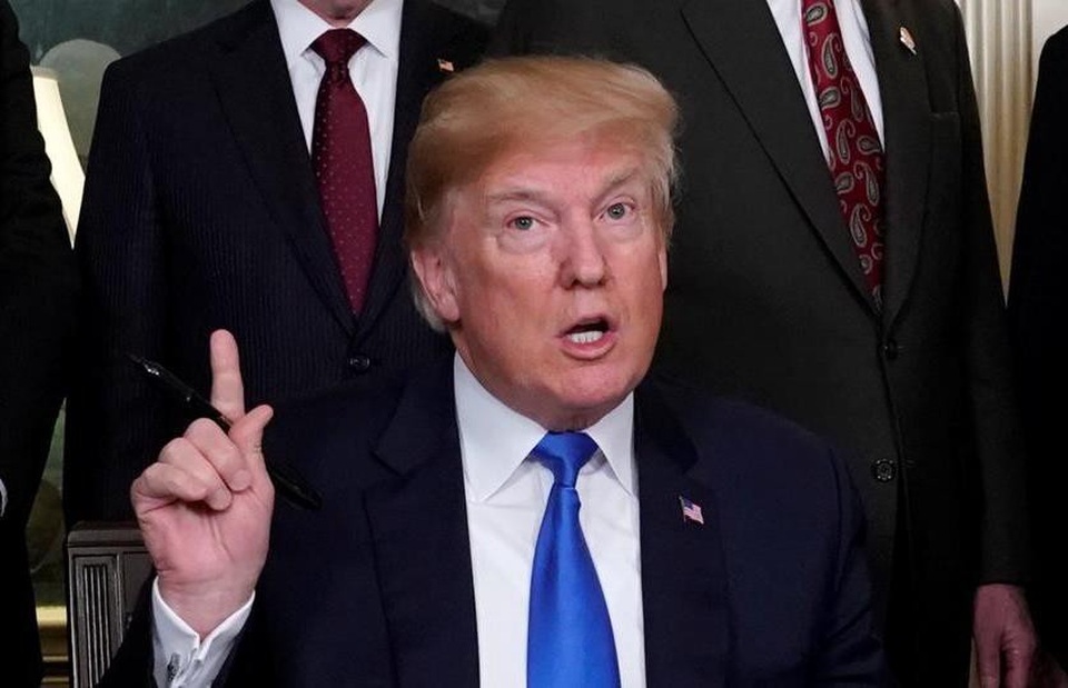 
Tổng thống Mỹ Donald Trump (Ảnh: Reuters)
