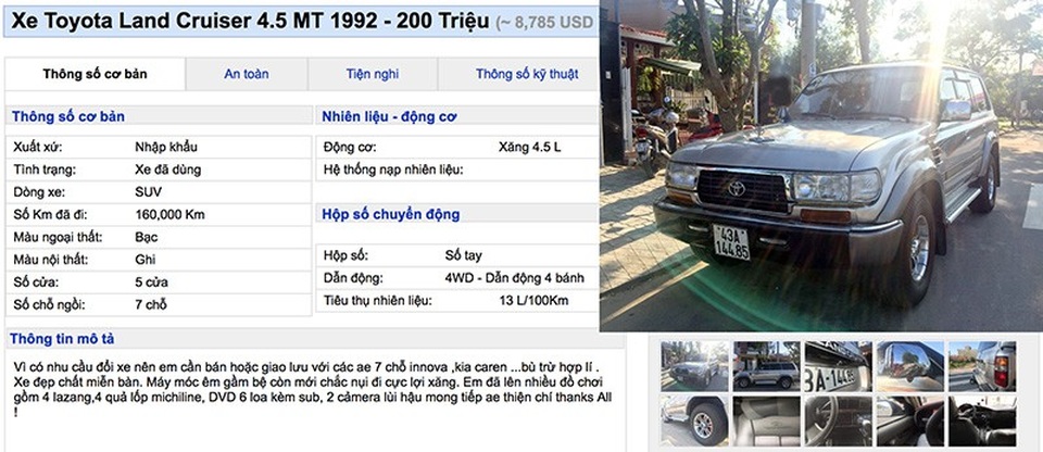 Những chiếc SUV 7 chỗ danh tiếng giá chỉ còn dưới 200 triệu đồng - 3 Những chiếc SUV 7 chỗ danh tiếng giá chỉ còn dưới 200 triệu đồng - 3