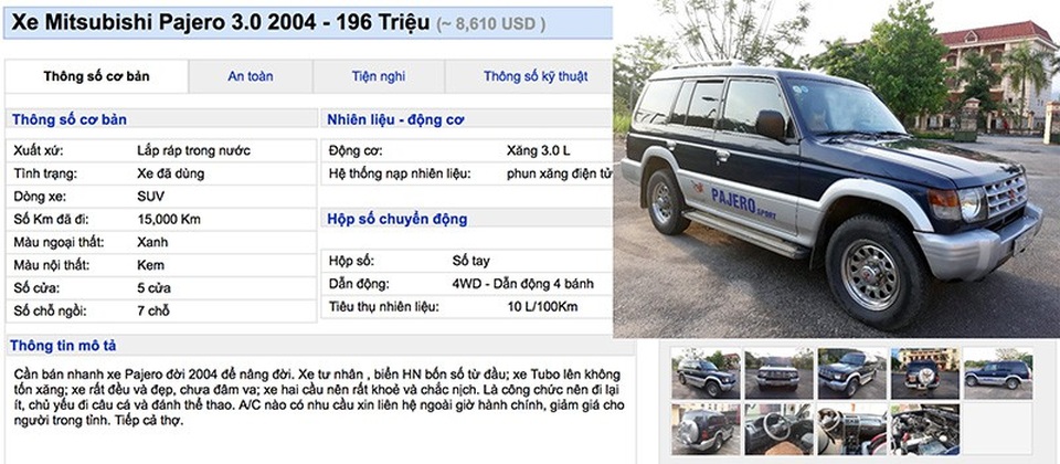 Những chiếc SUV 7 chỗ danh tiếng giá chỉ còn dưới 200 triệu đồng - 5 Những chiếc SUV 7 chỗ danh tiếng giá chỉ còn dưới 200 triệu đồng - 5