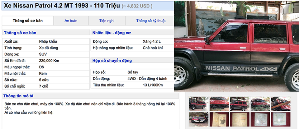 Những chiếc SUV 7 chỗ danh tiếng giá chỉ còn dưới 200 triệu đồng - 7 Những chiếc SUV 7 chỗ danh tiếng giá chỉ còn dưới 200 triệu đồng - 7