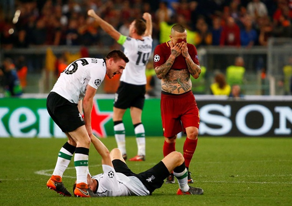 Liverpool vào chung kết Champions League: Bùng nổ nhưng… mong manh - 1 Liverpool tự đẩy mình vào tình cảnh khó khăn ở các trận đấu với AS Roma