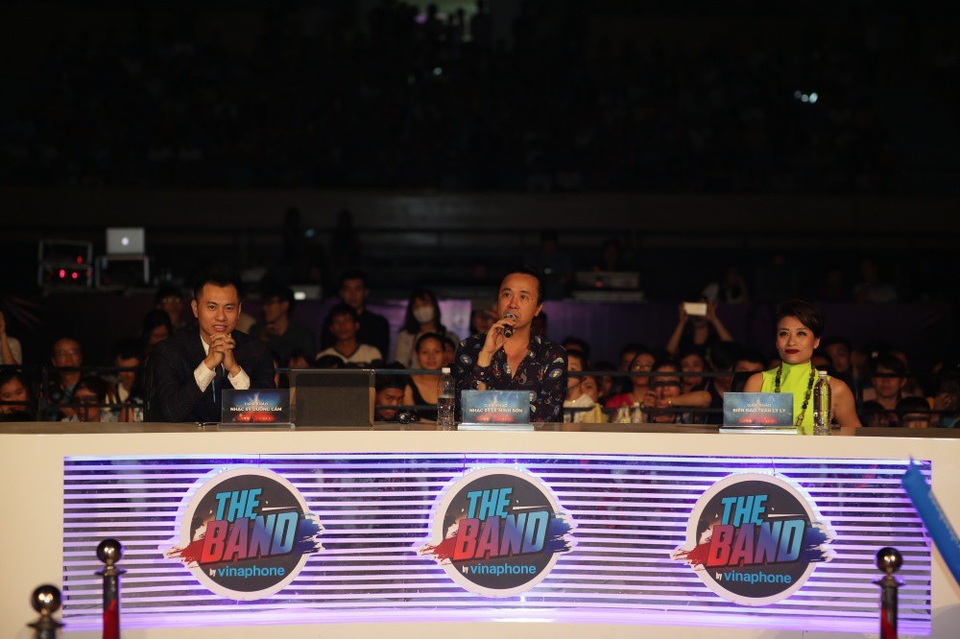 3 vị giám khảo nổi tiếng của The Band by Vinaphone.