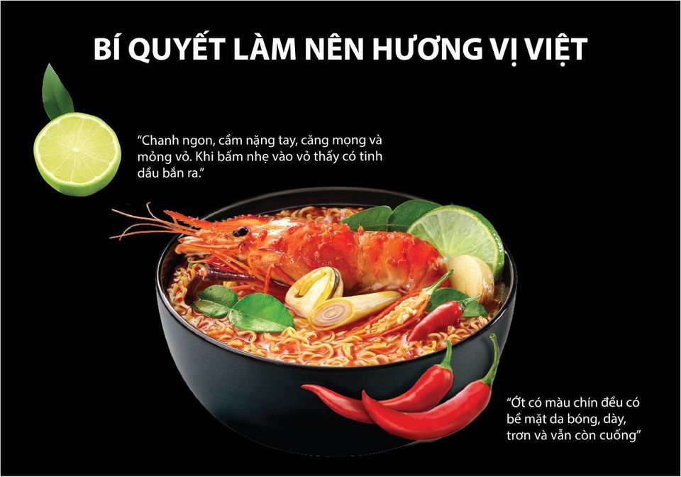 Bí quyết tạo nên hương vị chua cay Việt - 1 Bí quyết tạo nên hương vị chua cay Việt - 1