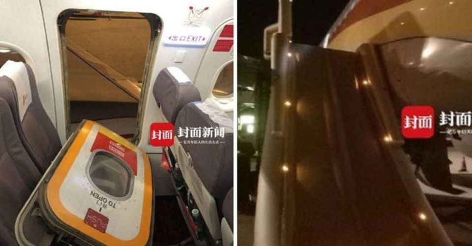 
Chàng trai cực kỳ hốt hoảng khi “cửa sổ” bỗng nhiên bung ra, để lộ đường trượt khẩn cấp
