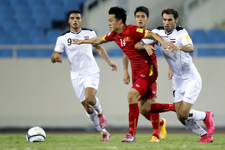 HLV Park Hang Seo đánh giá thế nào về Iran, Iraq và Yemen? - 1
Đội tuyển Việt Nam đã hòa Iraq 1-1 ở Mỹ Đình tại vòng loại Asian Cup 2019