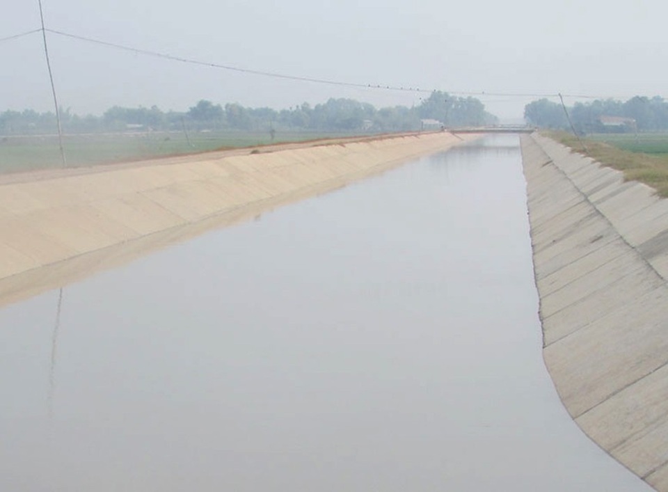Cứu bạn, 2 thanh niên chết đuối dưới kênh thuỷ lợi - 1 Nơi xảy ra vụ đuối nước thương tâm