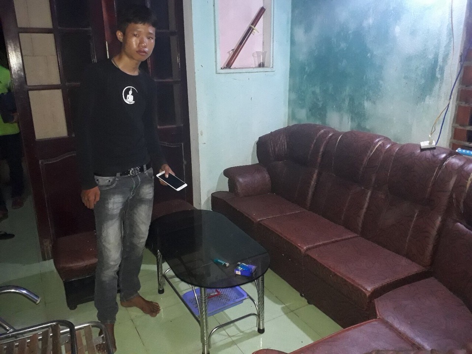 Đánh người và cướp tài sản sau va chạm giao thông - 1 Đối tượng Huy. (Ảnh Công an cung cấp)