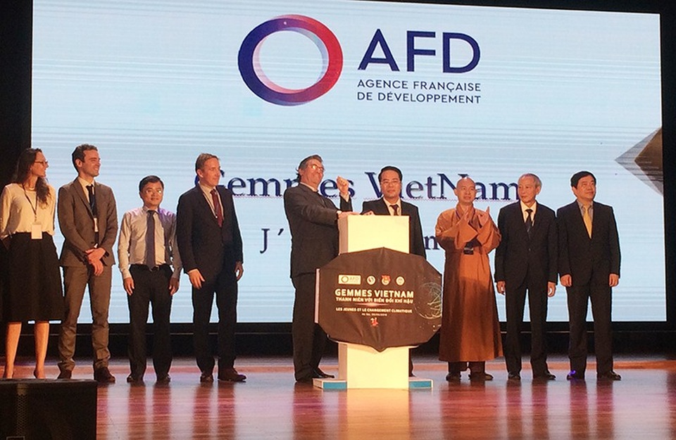 Biến đổi khí hậu cũng là cơ hội khởi nghiệp cho sinh viên - 1 AFD và Bộ Tài nguyên & Môi trường sẽ cùng nhau tuyên bố triển khai chương trình GEMMES Việt Nam, một chương trình nghiên cứu kinh tế về BĐKH.