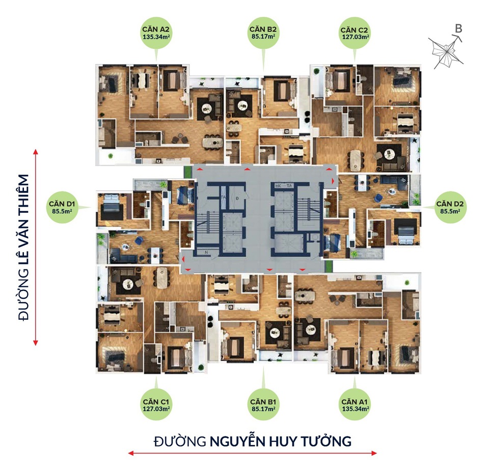 Tôn vinh những giá trị thật, Bohemia Residence ghi điểm ngày ra mắt - 3
Sơ đồ mặt bằng dự án Bohemia Residence