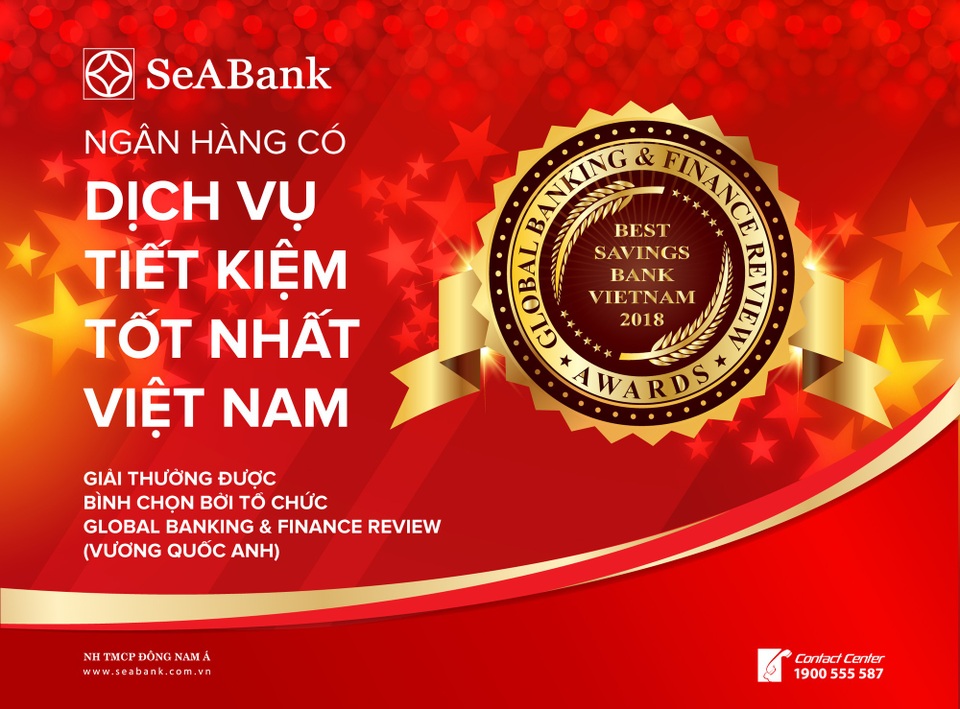 Ngân hàng Việt lần thứ 8 nhận giải thưởng quốc tế của Global Banking & Finance Review - 1 Ngân hàng Việt lần thứ 8 nhận giải thưởng quốc tế của Global Banking & Finance Review - 1