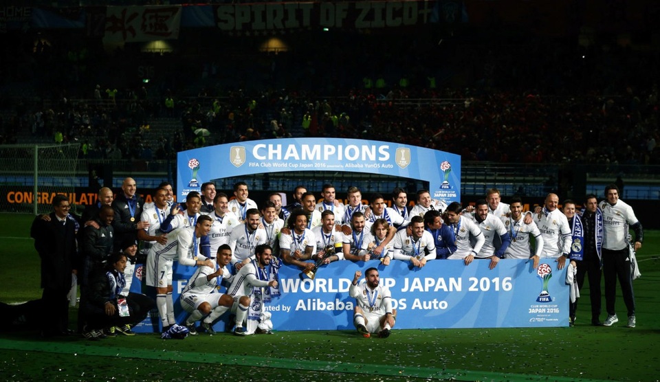Zidane khép lại năm 2016 thành công với chức vô địch FIFA Club World Cup