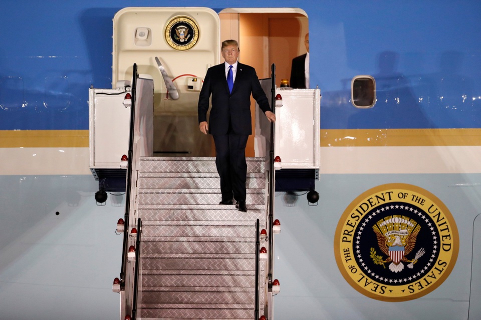 Tổng thống Trump đã tới Singapore - 3
(Ảnh: Reuters)