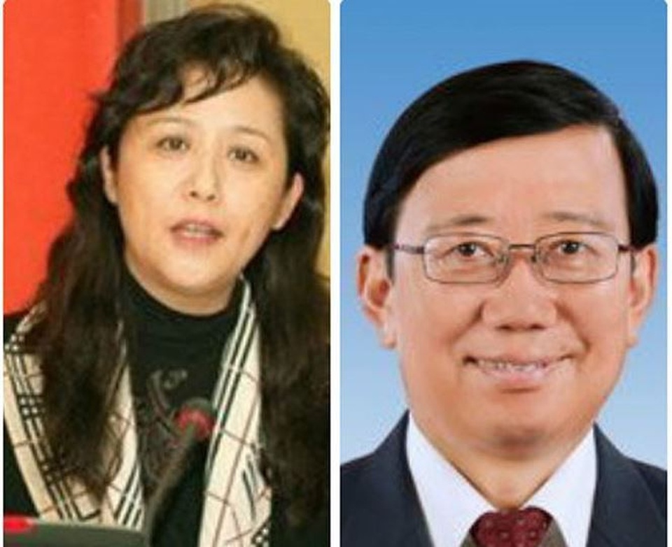 
Cặp vợ chồng quan tham Lý Xuân Thành -&nbsp;Khúc Tùng Chi.
