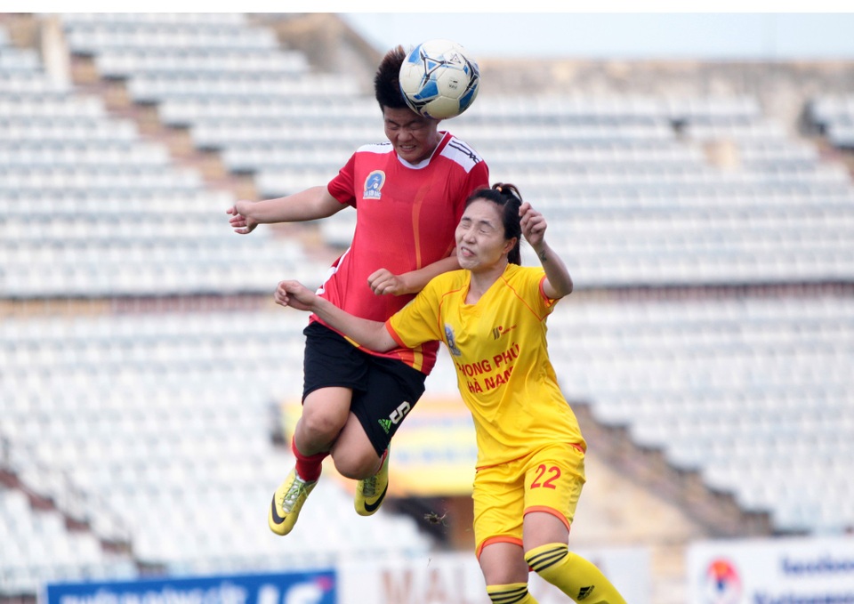 Kết thúc lượt đi giải bóng đá nữ vô địch quốc gia 2018 - 1 Lượt đi giải bóng đá nữ VĐQG 2018 khép lại vào chiều 11/6