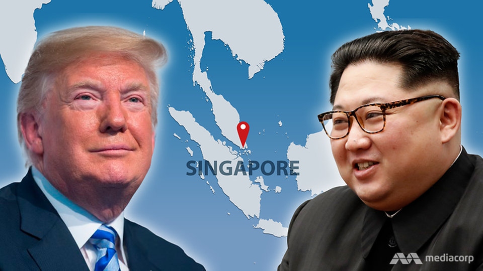 "Quốc đảo sư tử" ghi dấu ấn trong thượng đỉnh lịch sử Trump - Kim - 1 
Tổng thống Mỹ Donald Trump và nhà lãnh đạo Triều Tiên Kim Jong-un (Ảnh: Mediacorp)