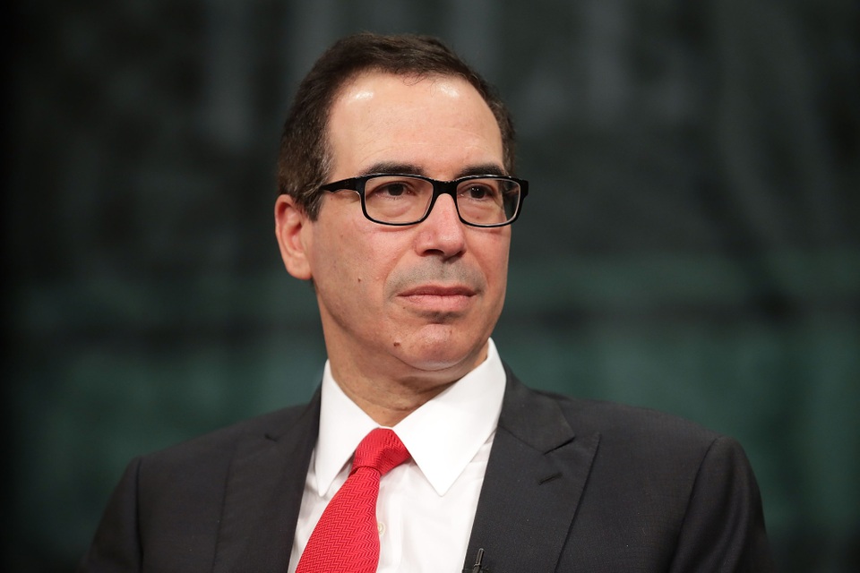 Mỹ trừng phạt Nga vì cáo buộc tấn công mạng - 1 Bộ trưởng Tài chính Mỹ Steven Mnuchin (Ảnh: Time)
