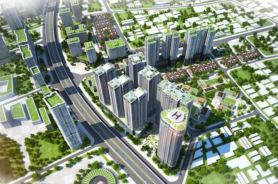 Trải nghiệm căn hộ mẫu Panorama tại VC2 Golden Heart với công nghệ 3Dscanning - 1 VC2 Golden Heart sở hữu vị trí đẹp và thiết kế độc đáo nhất KĐT Kim Văn Kim Lũ