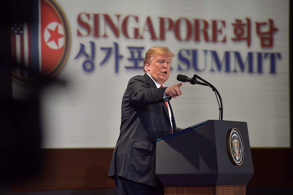 Ông Trump không chợp mắt suốt 25 giờ vì cuộc gặp với ông Kim Jong-un - 1
Tổng thống Mỹ Donald Trump (Ảnh: Straits Times)