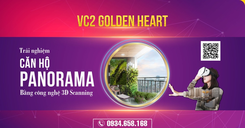 Trải nghiệm căn hộ mẫu Panorama tại VC2 Golden Heart với công nghệ 3Dscanning - 3 Trải nghiệm căn hộ mẫu Panorama tại VC2 Golden Heart với công nghệ 3Dscanning - 3