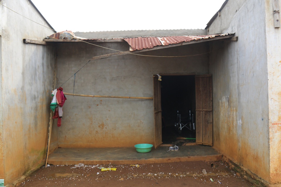 Ngôi nhà được dựng nên nhờ mượn hai bức tường của hàng xóm