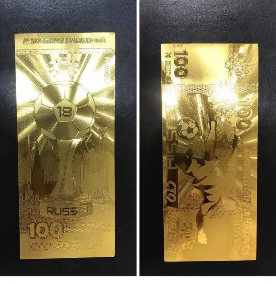 Giá đắt gấp 10 lần vẫn đua nhau săn tờ 100 Rúp Nga kỷ niệm World Cup ...