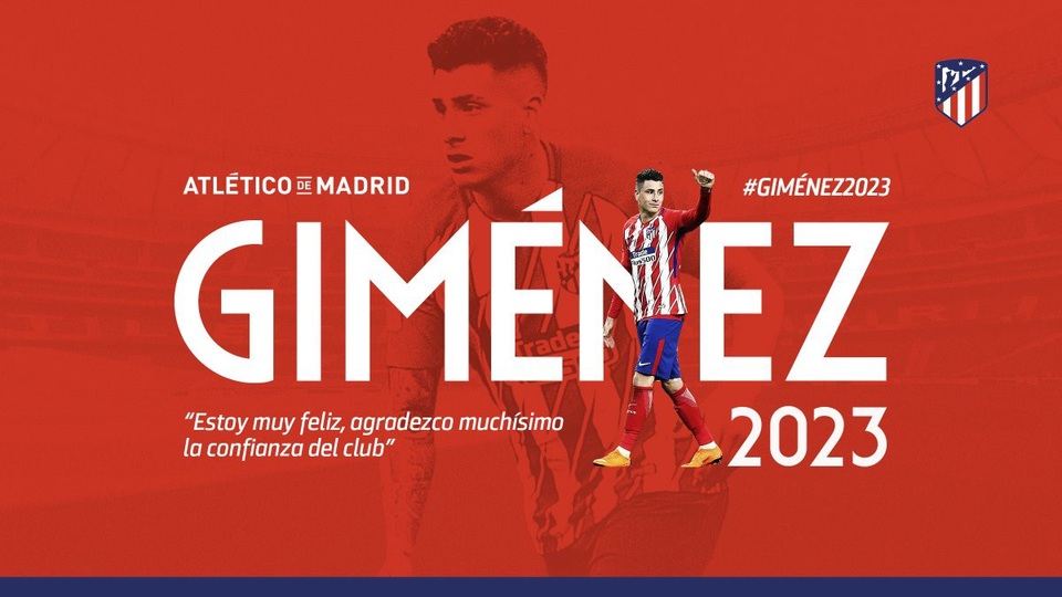 Nhật ký chuyển nhượng 14/6: Lộ mục tiêu số 1 của Lopetegui ở Real Madrid - 3
Atletico Madrid gia hạn hợp đồng thành công với trung vệ Jose Gimenez