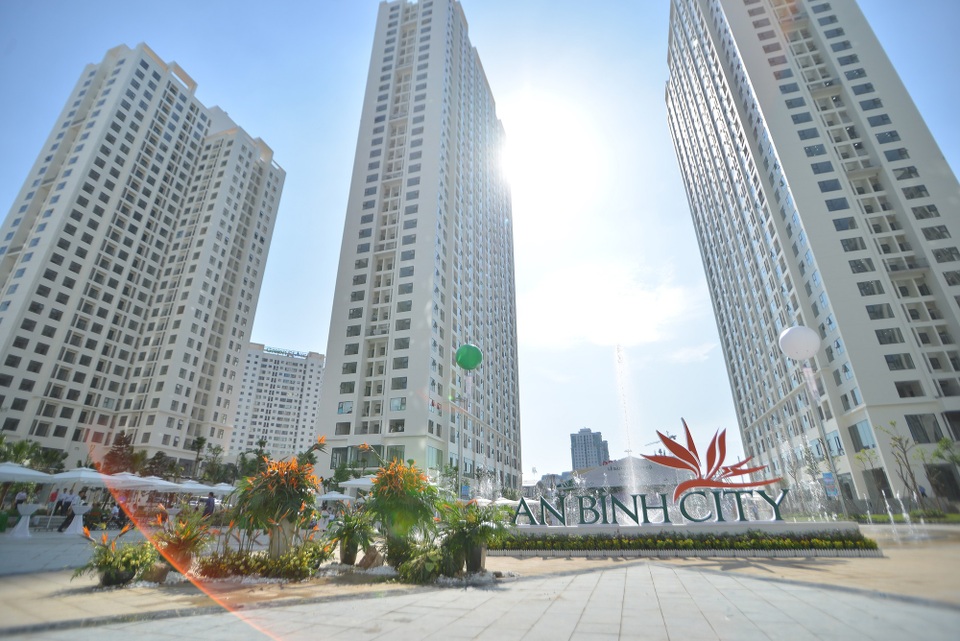 Chung cư An Bình City trong những ngày đón cư dân nhận nhà về an cư