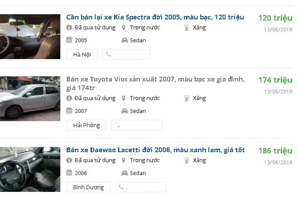 15 triệu đồng/lần "mông má" xe taxi cũ thành xe "nhà đi" bán trăm triệu - 1
Người mua ô tô cũ cần cẩn trọng tránh mua phải xe taxi hoàn lương.