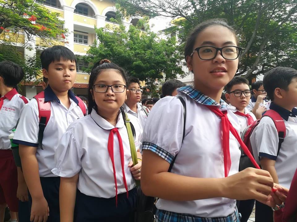 Hàng ngàn học sinh giỏi tranh suất vào lớp 6 trường Trần Đại Nghĩa - 6 Hàng ngàn học sinh giỏi tranh suất vào lớp 6 trường Trần Đại Nghĩa - 6