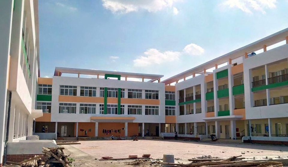 Hà Nội: Hà Đông vận động học sinh đến trường mới - 2 Trường Tiểu học Trần Quốc Toản đang trong quá trình hoàn thiện.