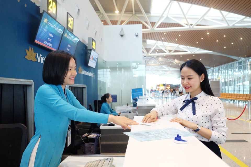 Ga quốc tế Đà Nẵng: “Cánh chim hải âu” của thành phố năng động, hiện đại - 2 Nhà ga hành khách quốc tế mới thay đổi toàn bộ bộ mặt sân bay quốc tế Đà Nẵng